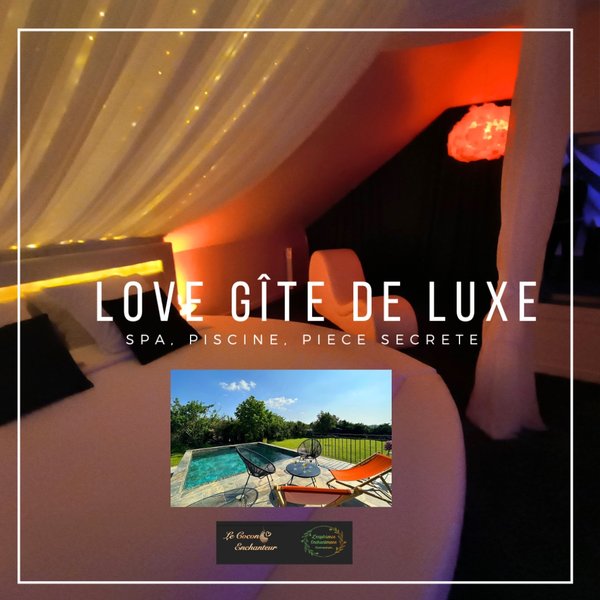 Escapade romantique au cœur de la bretagne: love room avec jacuzzi